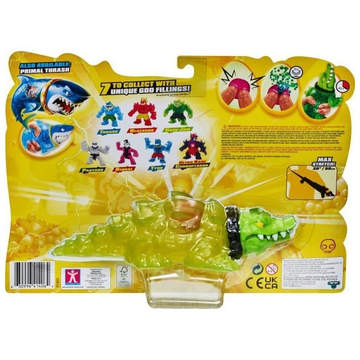 Crocodile - MOOSE TOYS - Rock Jaw - Goo Jit Zu