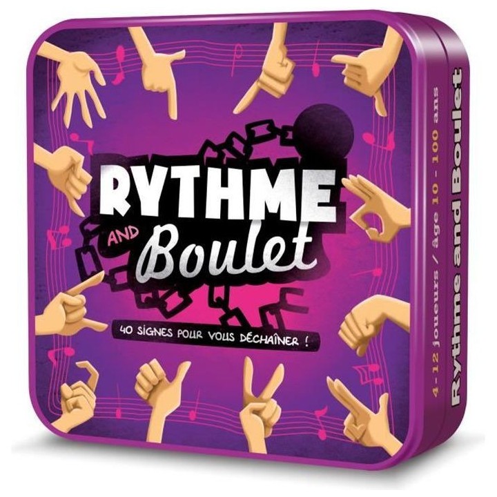 Cocktail Games | Rythme and Boulet | Jeu de société | a partir de 10
