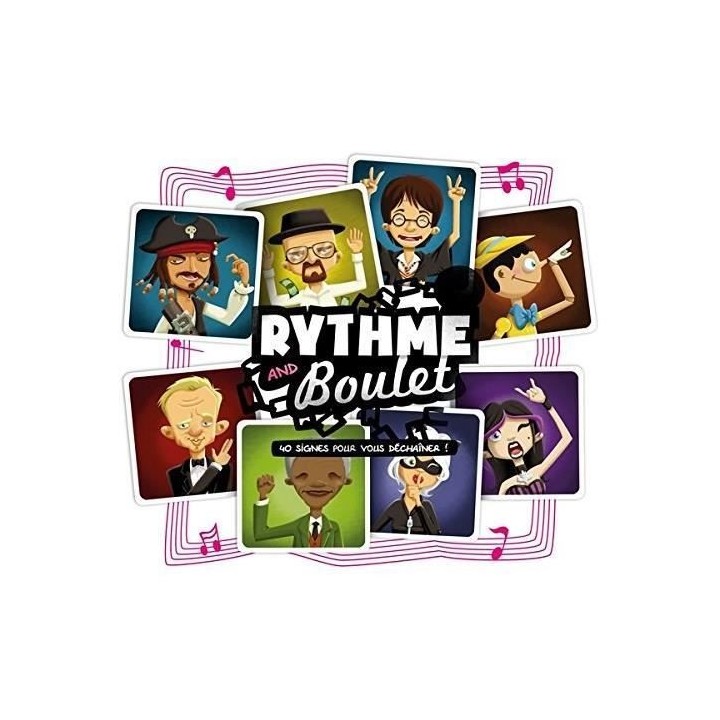 Cocktail Games | Rythme and Boulet | Jeu de société | a partir de 10