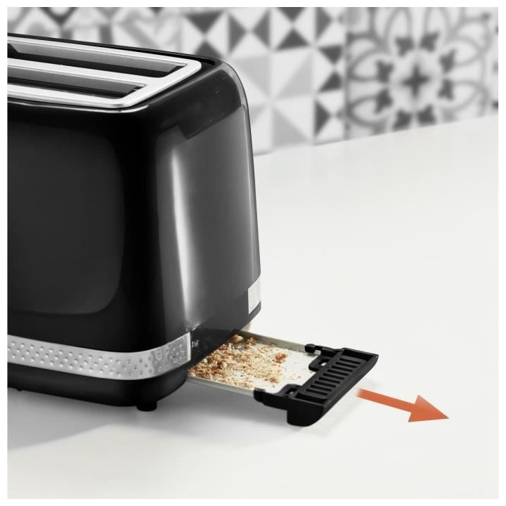 MOULINEX LT301810 Soleil Grille-pain 2 fentes, Thermostat 7 positions,