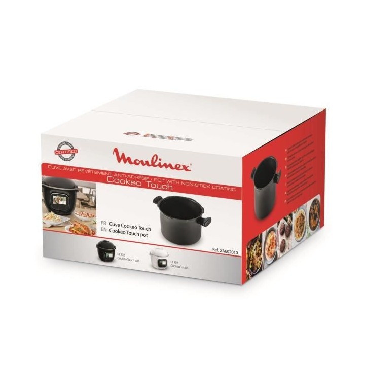 MOULINEX Cuve 6L - Cookeo Touch / Touch Wifi - Antiadhésive - XA60201
