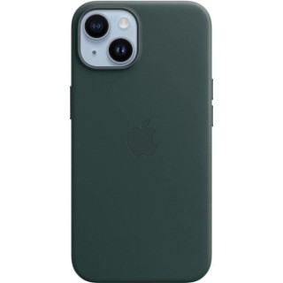 APPLE Coque en cuir pour iPhone 14 avec MagSafe - Vert foret