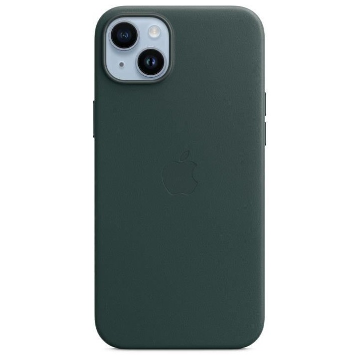 APPLE Coque en cuir pour iPhone 14 Plus avec MagSafe - Vert foret
