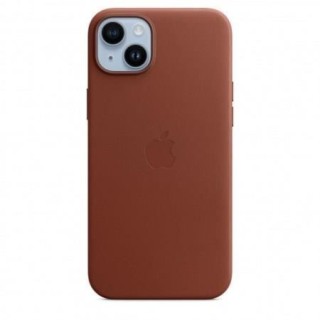 APPLE Coque en cuir pour iPhone 14 Plus avec MagSafe - Ombre