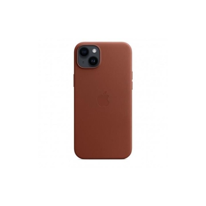 APPLE Coque en cuir pour iPhone 14 Plus avec MagSafe - Ombre