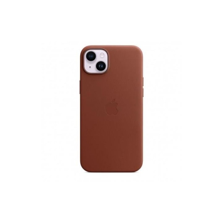 APPLE Coque en cuir pour iPhone 14 Plus avec MagSafe - Ombre