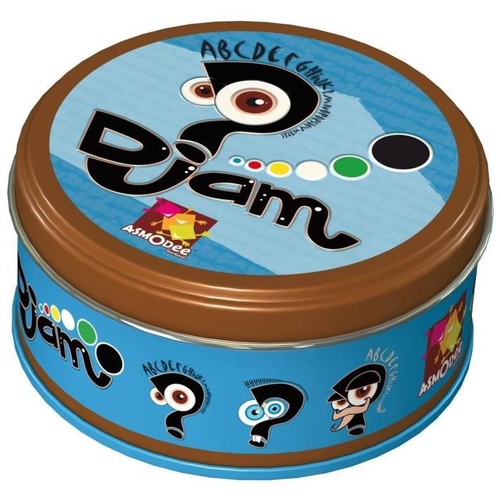 Asmodee | Djam | Jeu de société | a partir de 10 ans | 2 a 6 joueurs