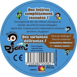 Asmodee | Djam | Jeu de société | a partir de 10 ans | 2 a 6 joueurs | 15 minutes