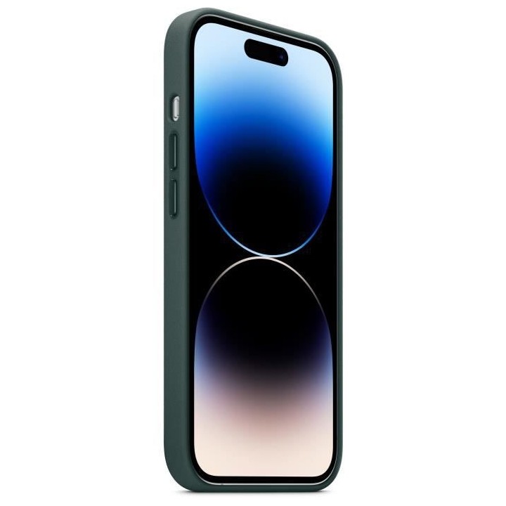 APPLE Coque en cuir pour iPhone 14 Pro avec MagSafe - Vert foret