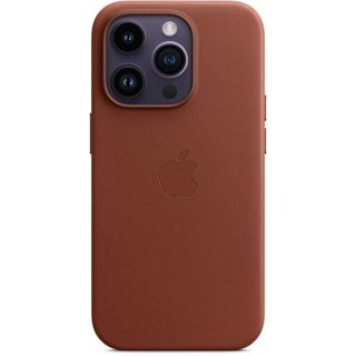 APPLE Coque en cuir pour iPhone 14 Pro avec MagSafe - Ombre