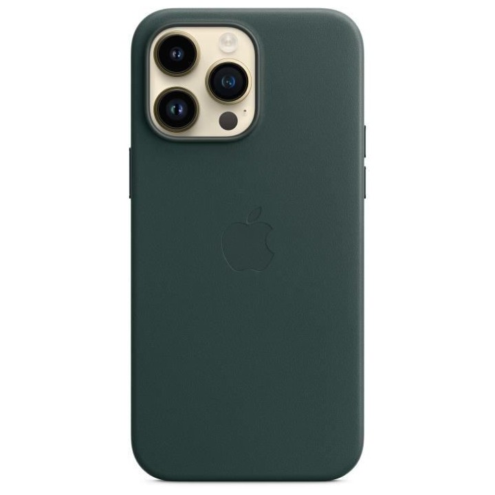 APPLE Coque en cuir pour iPhone 14 Pro Max avec MagSafe - Vert foret
