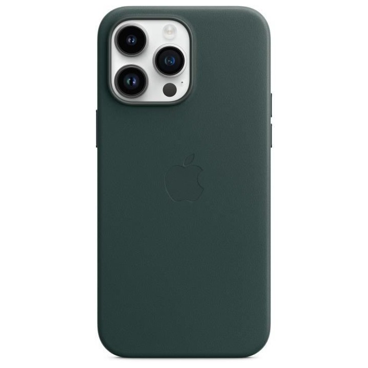 APPLE Coque en cuir pour iPhone 14 Pro Max avec MagSafe - Vert foret