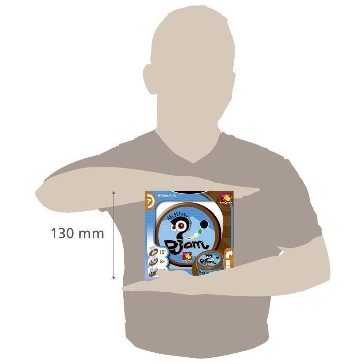 Asmodee | Djam | Jeu de société | a partir de 10 ans | 2 a 6 joueurs