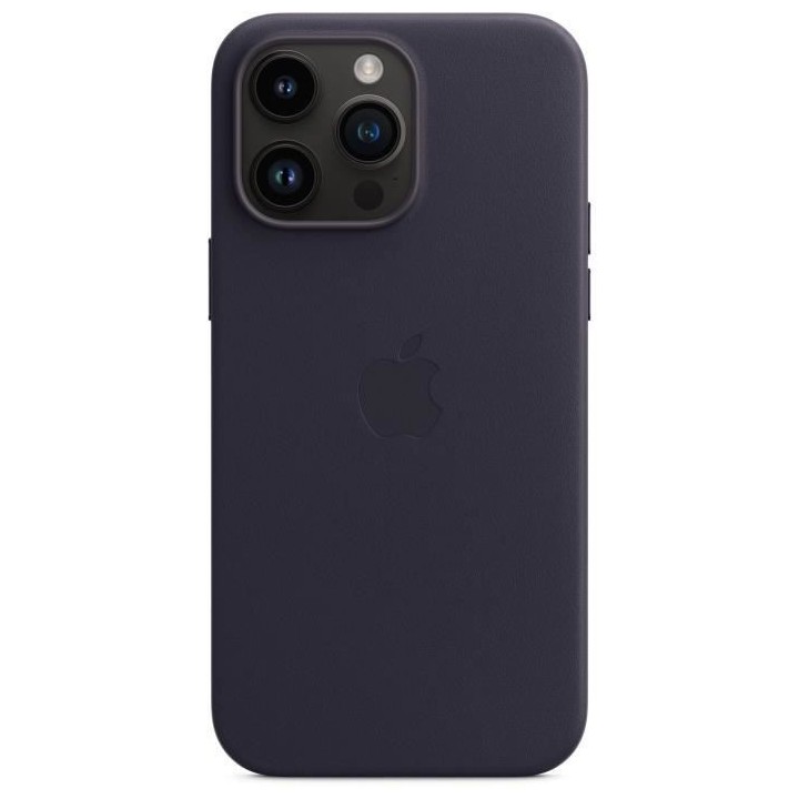 APPLE Coque en cuir pour iPhone 14 Pro Max avec MagSafe - Encre