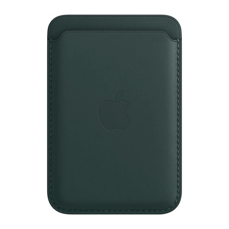 APPLE Porte-cartes en cuir pour iPhone avec MagSafe - Vert foret