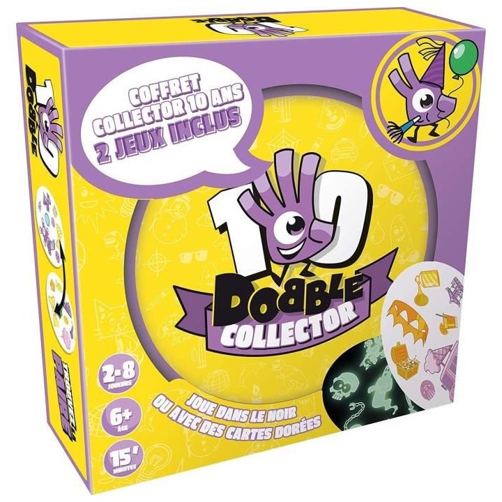 Zygomatic | Dobble - Édition Collector 10 ans | Jeu de société | a