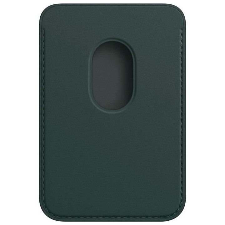 APPLE Porte-cartes en cuir pour iPhone avec MagSafe - Vert foret