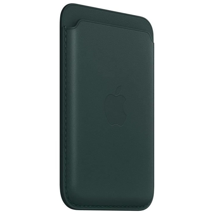 APPLE Porte-cartes en cuir pour iPhone avec MagSafe - Vert foret