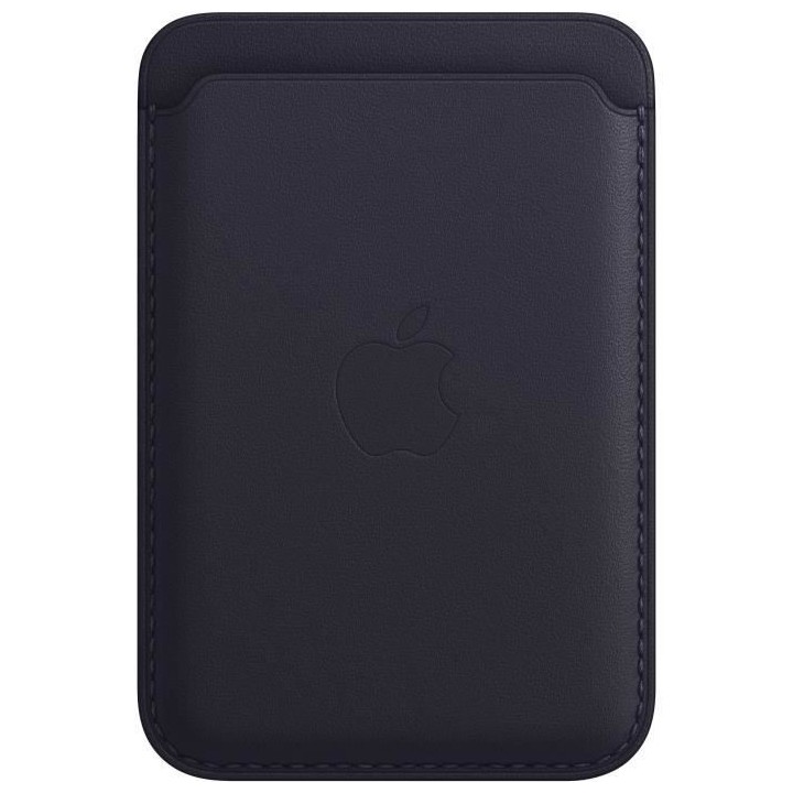 APPLE Porte-cartes en cuir pour iPhone avec MagSafe - Encre