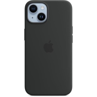 APPLE Coque en silicone pour iPhone 14 avec MagSafe - Minuit