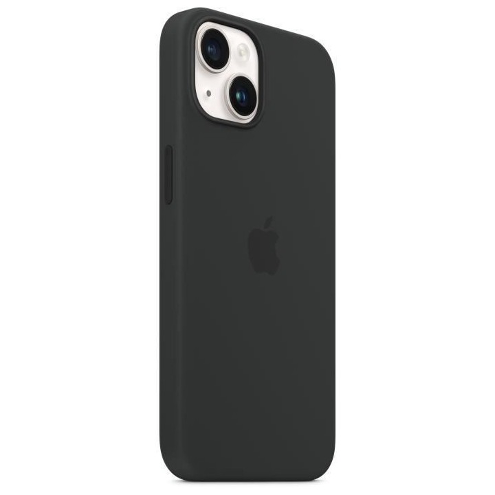 APPLE Coque en silicone pour iPhone 14 avec MagSafe - Minuit