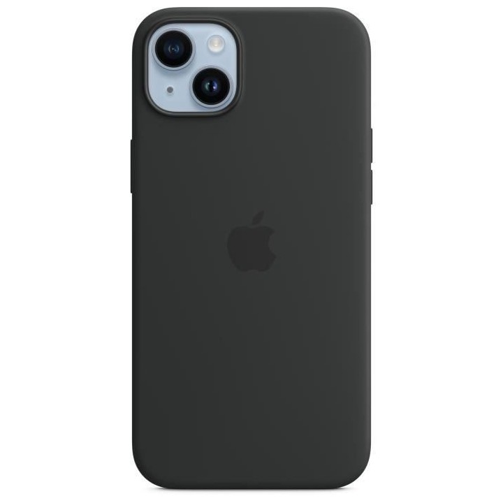 APPLE Coque en silicone pour iPhone 14 Plus avec MagSafe - Minuit
