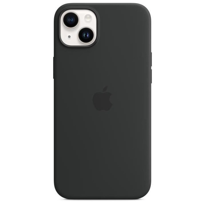 APPLE Coque en silicone pour iPhone 14 Plus avec MagSafe - Minuit