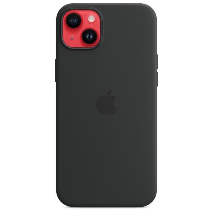 APPLE Coque en silicone pour iPhone 14 Plus avec MagSafe - Minuit