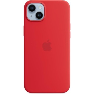 APPLE Coque en silicone pour iPhone 14 Plus avec MagSafe - Rouge