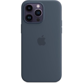 APPLE Coque en silicone pour iPhone 14 Pro Max avec MagSafe - Bleu ora