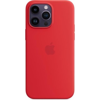 APPLE Coque en silicone pour iPhone 14 Pro Max avec MagSafe - Rouge
