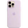 APPLE Coque en silicone pour iPhone 14 Pro Max avec MagSafe - Rose craie