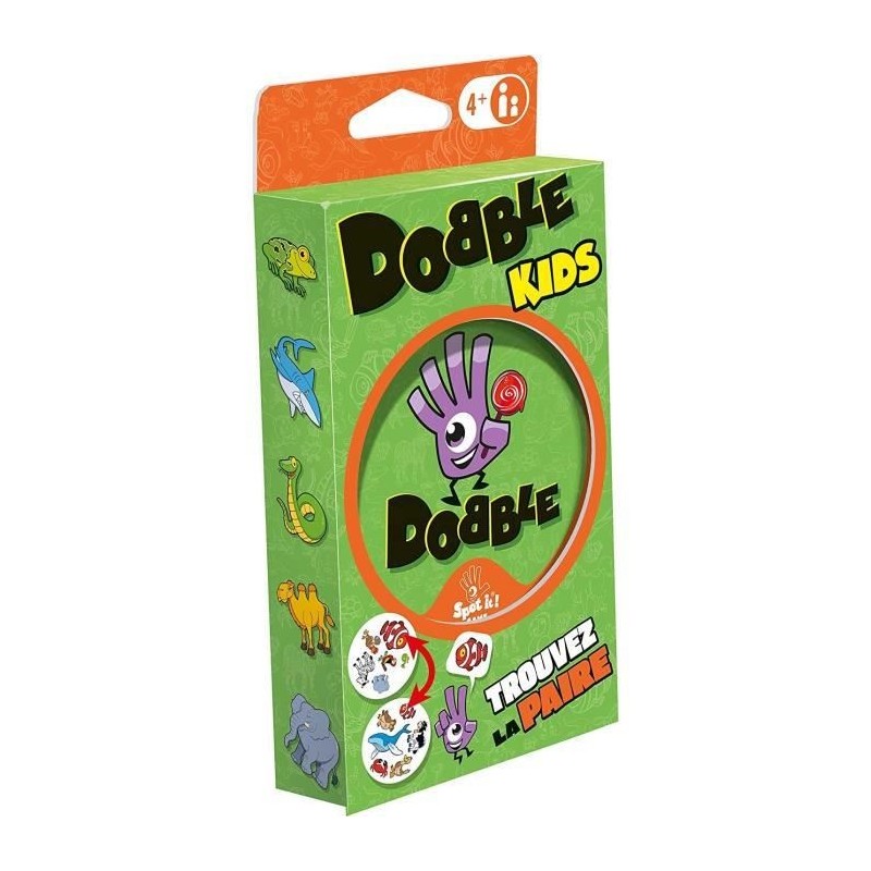 Zygomatic | Dobble : Kids - Édition 2021 | Jeu de société | a partir de 4 ans | 2 a 5 joueurs | 10 minutes