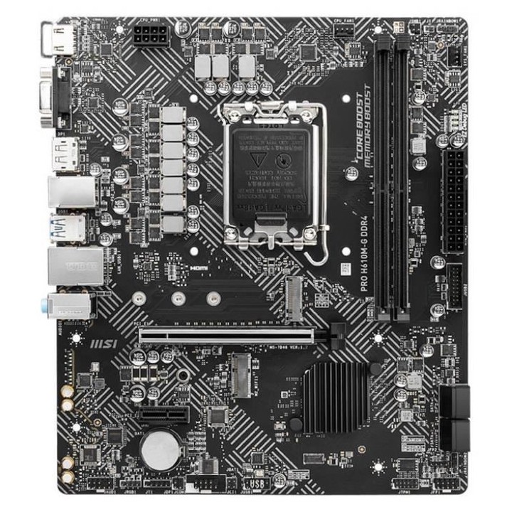 MSI - PRO H610M-G DDR4 - Carte Mere - Socket LGA 1700 - Chipset Intel