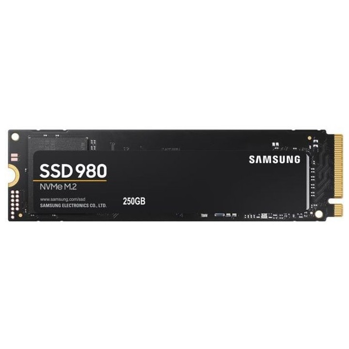 SAMSUNG - SSD Interne - 980 - 250Go - M.2 NVMe (MZ-V8V250BW)