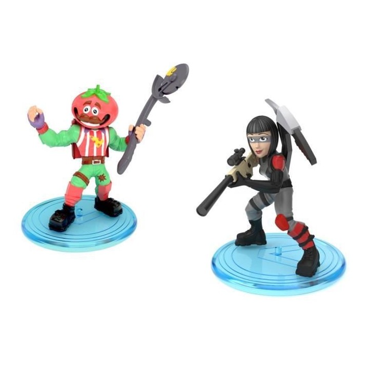 FORTNITE Battle Royale - Pack Duo Figurines 5cm - Shadow Ops & Tomato