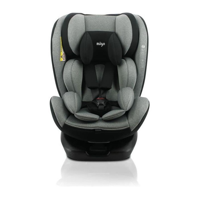 Siege auto Isofix Migo NANIA - Pivotant 360° - Dos et face route - Groupe 0/1/2/3 - 0-36kg