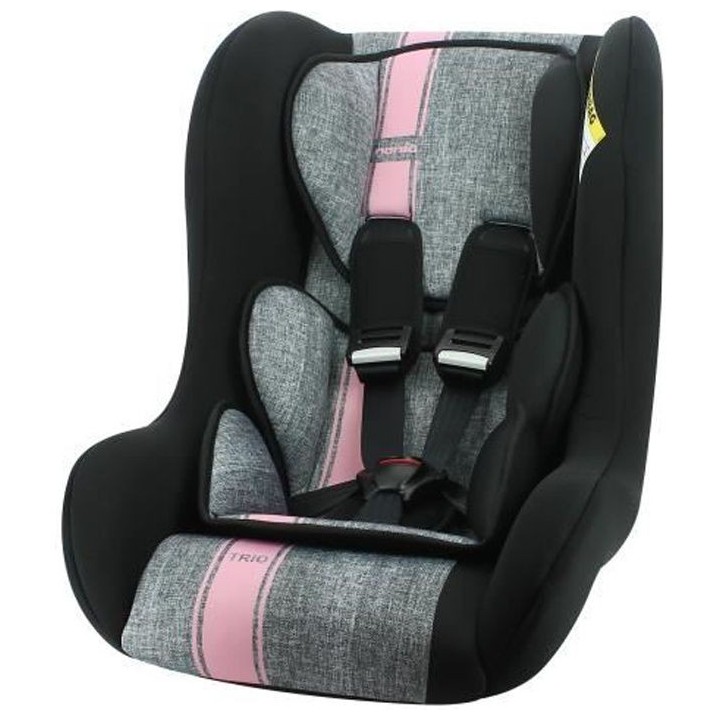Nania Siege auto TRIO groupe 0/1/2 (0-25kg) - Rose