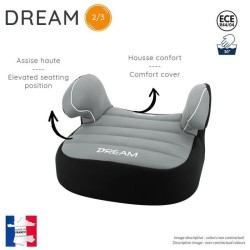 Nania Siege auto rehausseur bas DREAM groupe 2/3 (15-36kg) - Girafe