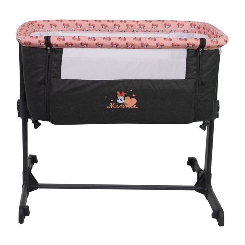 Lit bébé cododo - DODI NANIA - Lit d'appoint 2 en 1 - Ultra confort matelas 4cm d'épaisseur - Minnie