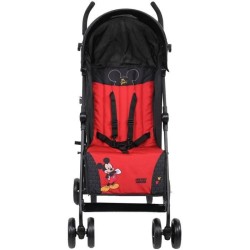 Poussette Canne NANIA Luxe JET (6-36 mois) - inclinable, légere et compacte - pliage a une main - Disney Mickey