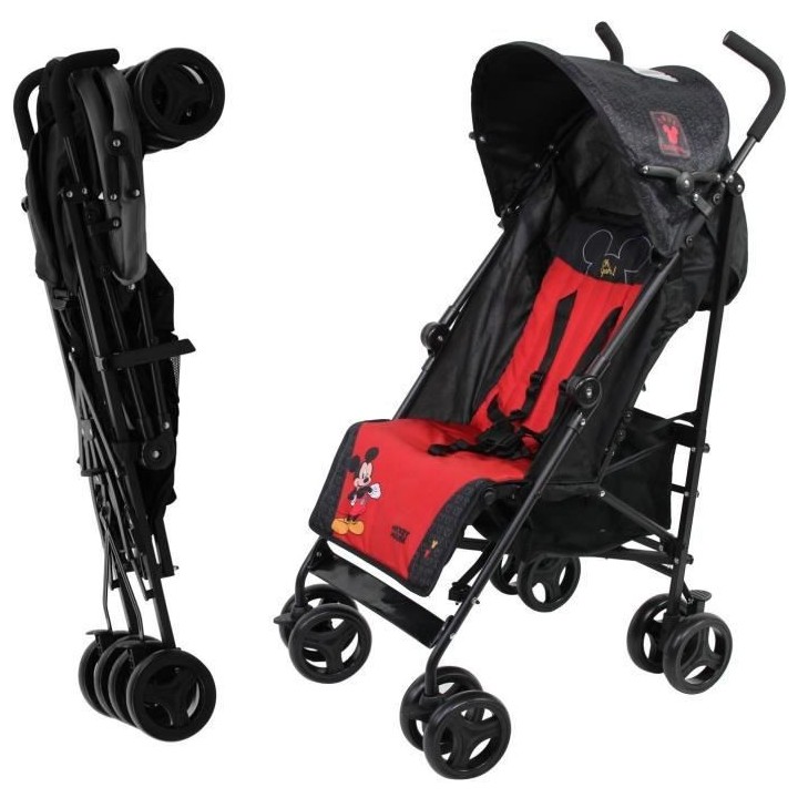 Poussette Canne NANIA Luxe JET (6-36 mois) - inclinable, légere et co