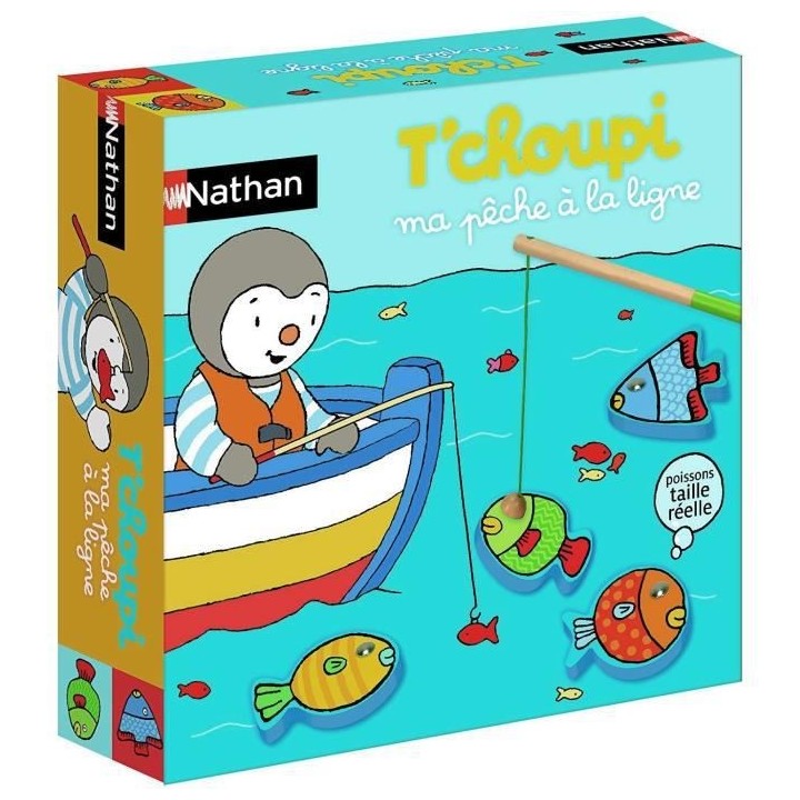 NATHAN T'choupi - Ma peche a la Ligne