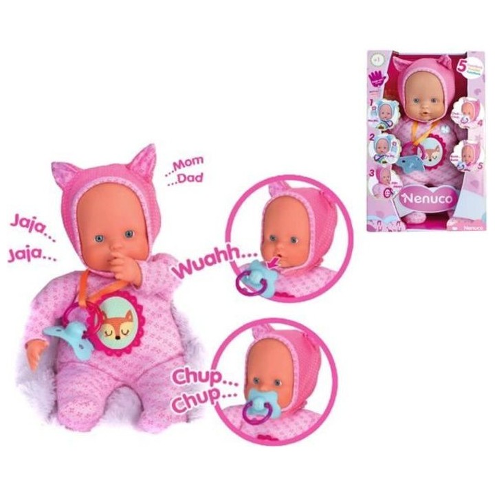 Nenuco soft poupon 5 fonctions