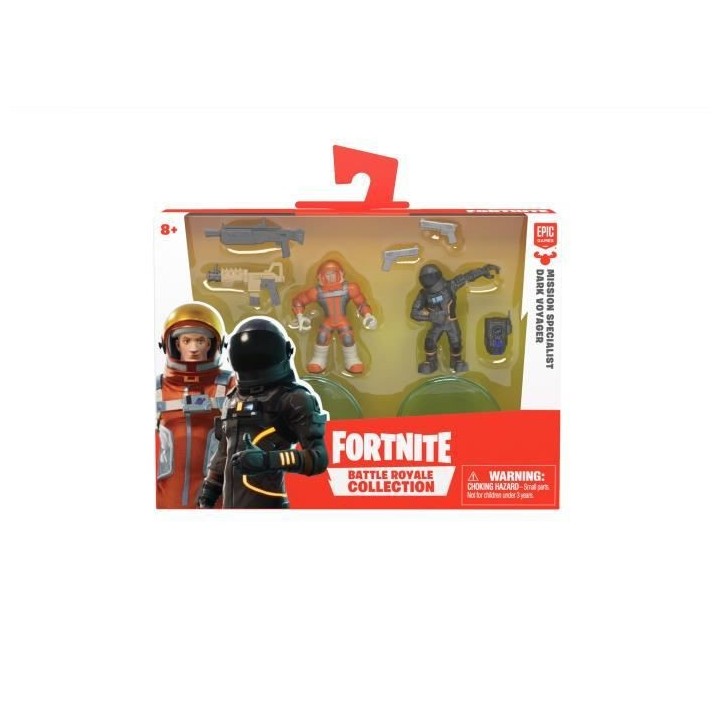 FORTNITE Battle Royale - Pack Duo Figurines 5cm - Mission Specialist e