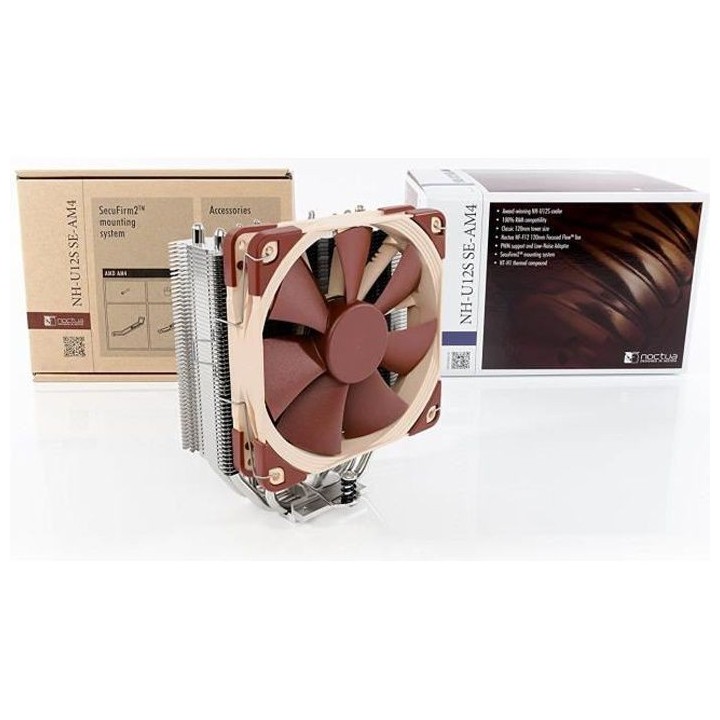 Noctua Ventirad Processeur NH-U12S SE-AM4 - 120 mm - Compatibilité AM