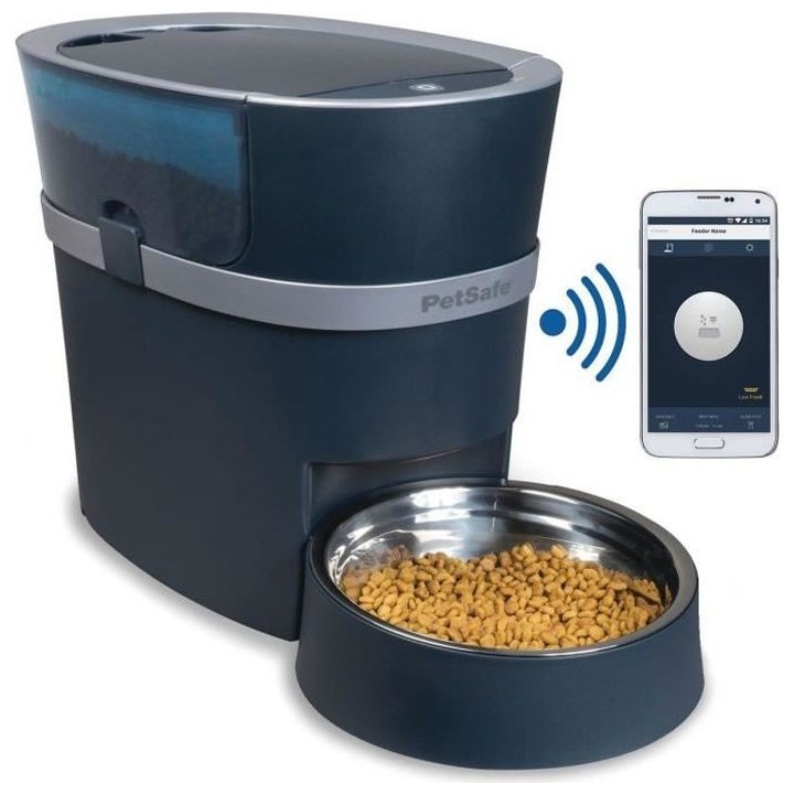 PetSafe - Distributeur de Croquettes Automatique Connecté Smart Feed