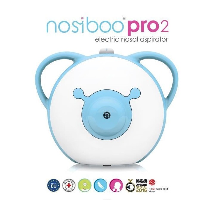 Mouche-bébé électrique NOSIBOO PRO 2 - Aspiration contrôlée - Des