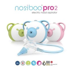 Mouche-bébé électrique NOSIBOO PRO 2 - Aspiration contrôlée - Des la naissance - Bleu