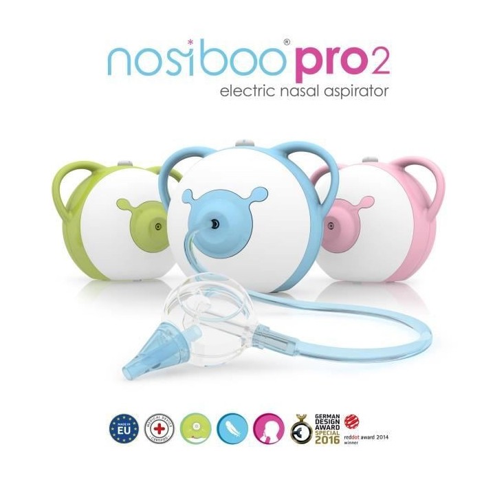 Mouche-bébé électrique NOSIBOO PRO 2 - Aspiration contrôlée - Des